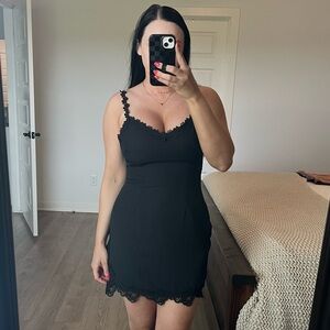 Superdown Bleu Mini Dress Black Revolve Womens Medium